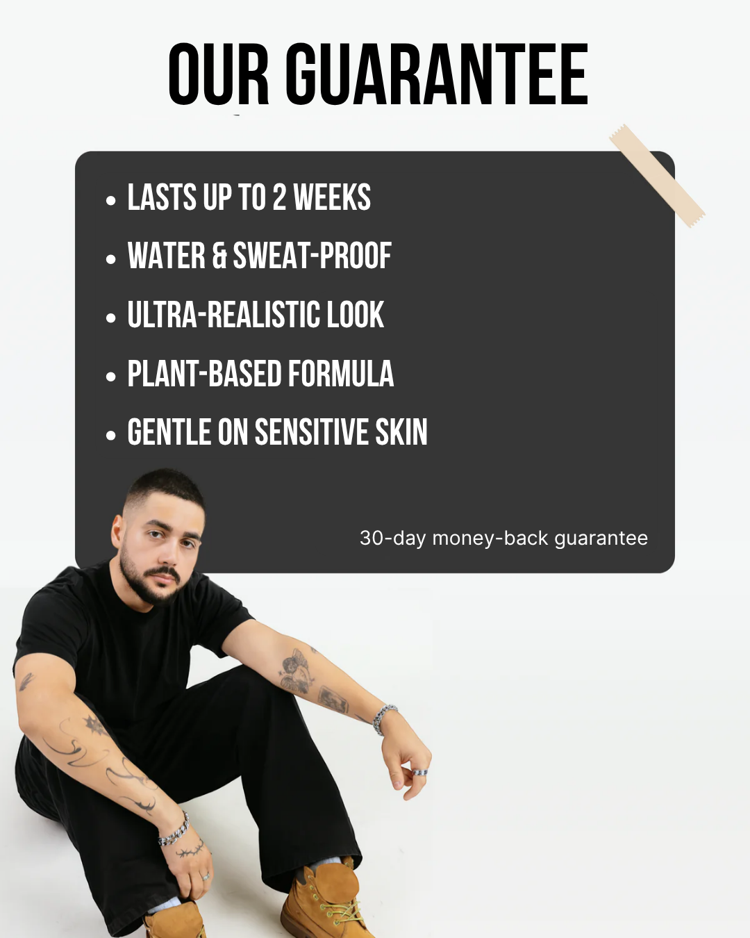 Our guarantee